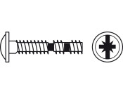 Snap off Screw M4x20-45mm