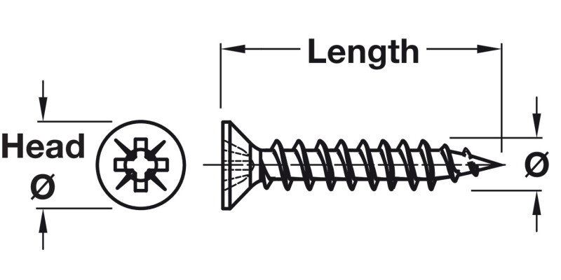 Timberfix 360 Scr Ful Csk PZ D3.5x15mm