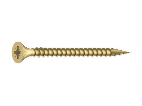 Timberfix 360 Premium Wood Screw, Fully Threaded, Countersunk Head
