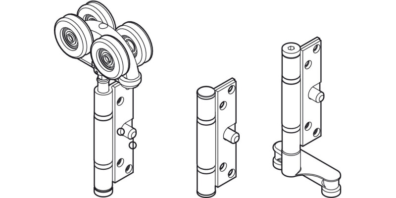 SlidoFold 100U Inter Hanger Set 316 GSS