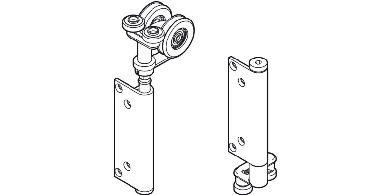 SlidoFold 100 End Hanger Set LH GSS