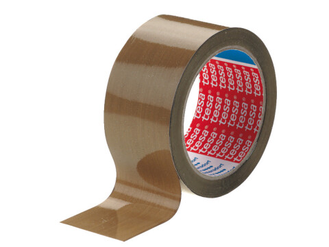 Tesa Solvent Rubber Pack Tape 66m 48mm