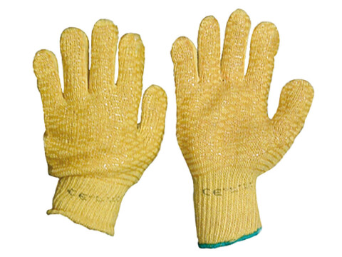 CrissCross Gloves Yellow Nylon/Cotton OS