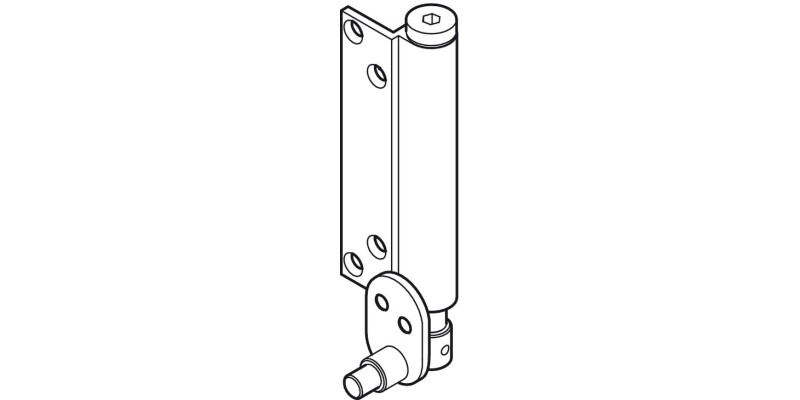 Internal Pivot Hinge, for Folding Patio Doors, H&auml;fele Fold 100