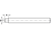 Shelf Support D7mm Punch Tool