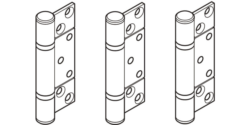 SlidoFold 100U Hinge Set Inward 316 GSS