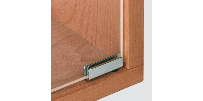 110D Simplex Glass Door Hinge St/Pl Blk