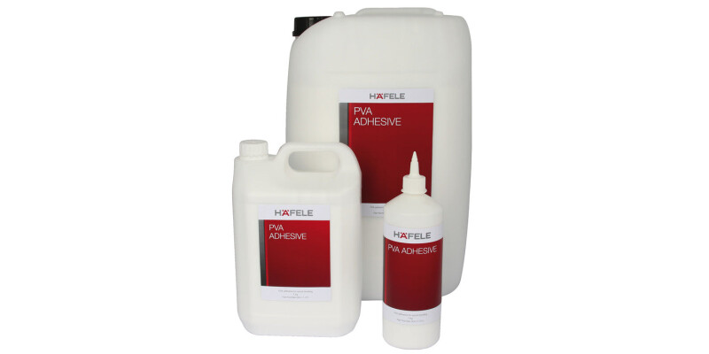 PVA Adhesive, Contract Grade, Size 1-25 kg, H&auml;fele