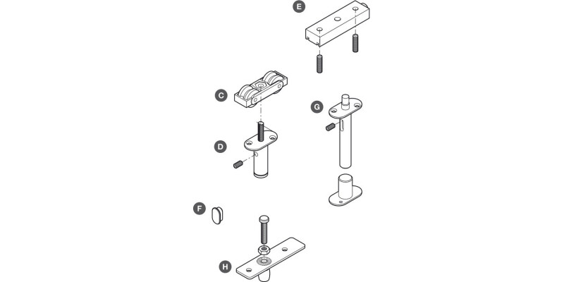 SF-A84 Fitting Set Add Pair of Panels
