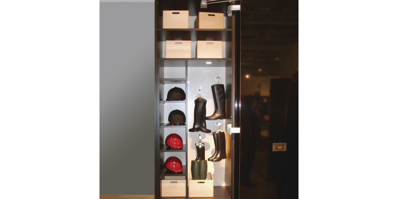 Door Opening Mechanism 450mm St Alu Col