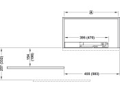 Door Opening Mechanism 450mm St Alu Col