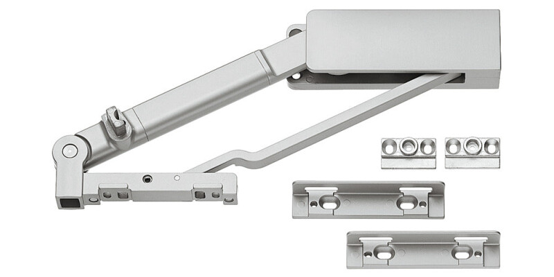 Door Opening Mechanism 450mm St Alu Col