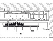 Hawa Junior 250B Fitting Set 1Dr