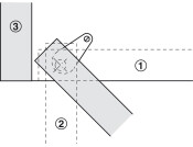 Pivot Hinge wo Stop Pl Brown
