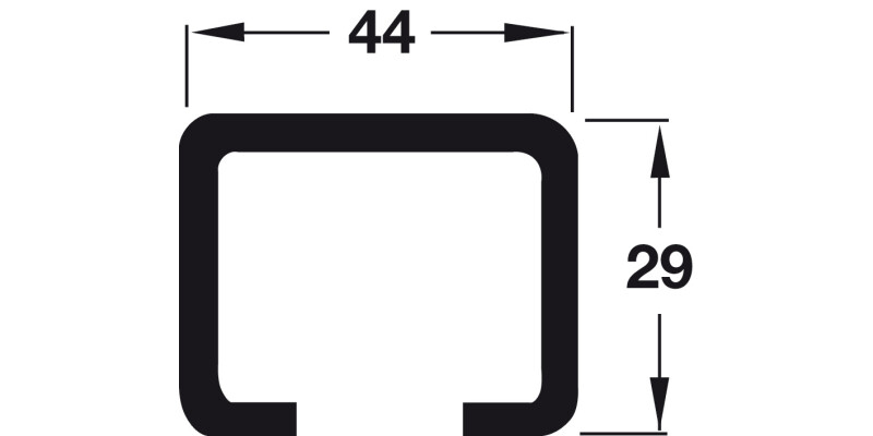 Straightaway 700/710 Top Safe Chnl 2.1m