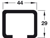 Straightaway 700/710 Top Safe Chnl 2.1m