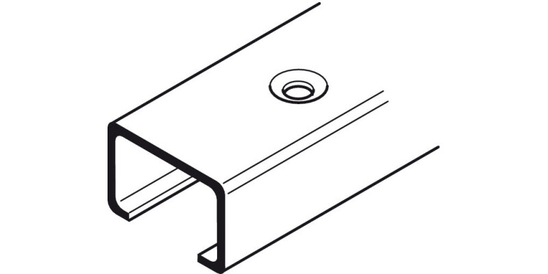 Straightaway 700/710 Top Safe Chnl 2.1m