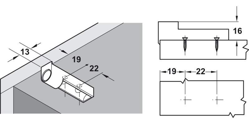 Linear Adapt Housing SF Pl Grey