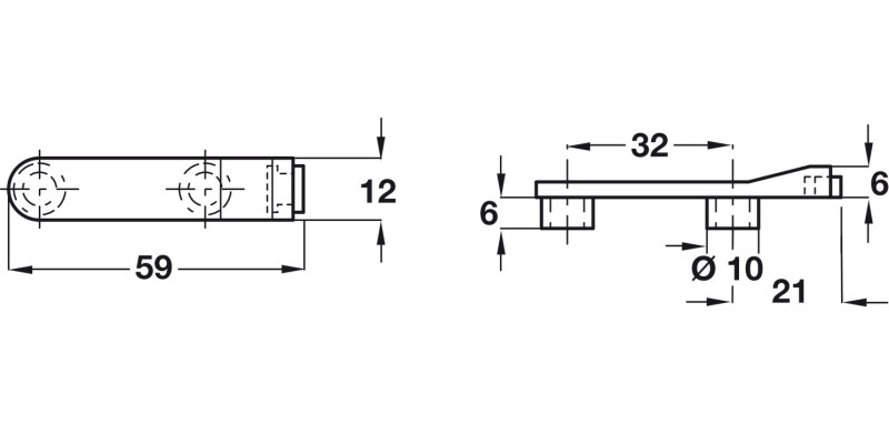 Soft Close Mechanism MD Pl Grey