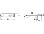 Soft Close Mechanism MD Pl Grey