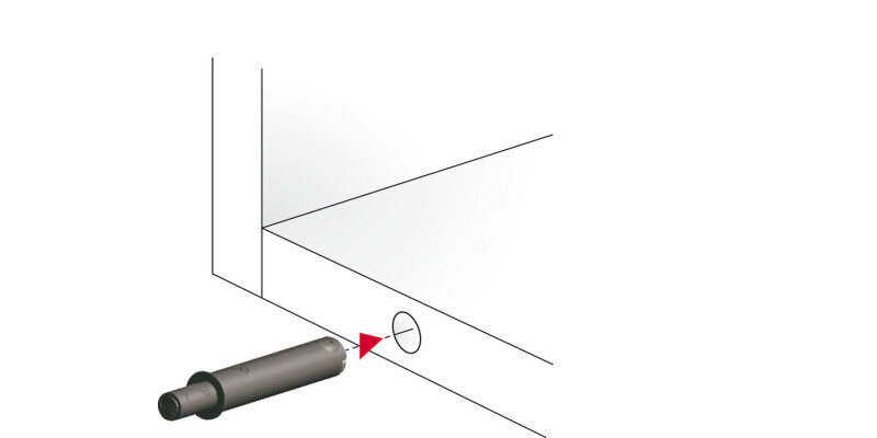 K Push Tech Conc Long w Magnet Wht