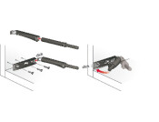 K Push Tech Conc Short Surface Mnt Gry