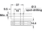 K Push Tech Conc Short w Magnet Gry
