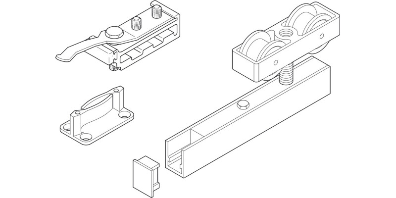 Hawa Junior 160B Fitting Set 1Dr