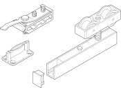 Hawa Junior 160B Fitting Set 1Dr
