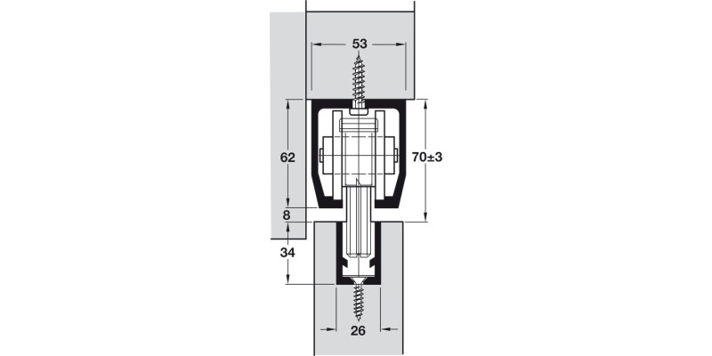 Hawa Junior 160B Fitting Set 1Dr