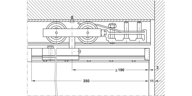 Hawa Junior 160B Fitting Set 1Dr