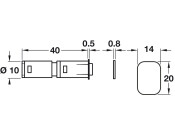 Push Magnetic-Add Catch wo Eject Pin