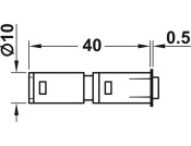 Push Magnetic-Add Catch wo Eject Pin