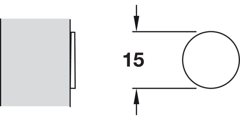 K Push Adhesive Plate for Magnet
