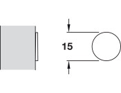 K Push Adhesive Plate for Magnet