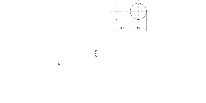 K Push Adhesive Plate for Magnet