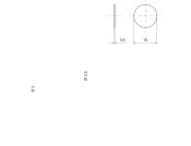 K Push Adhesive Plate for Magnet