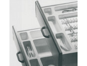 Variant D 35mm Tray 8 Compartments Wht