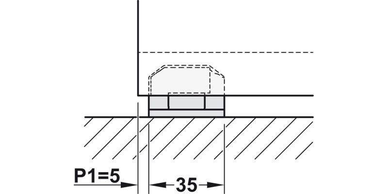 Hawa Junior 120B Fitting Set 1Dr
