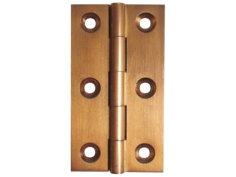 BRASS  Broad Style Hinge 64x35mm IBMA Imitation Antique Bronze finish