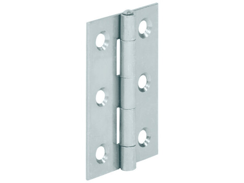 Butt Hinge Narrow 60x34mm Steel Galv