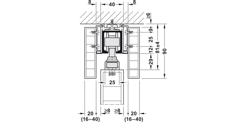Hawa Junior 80Z Fiiting Set 1Dr wo SC