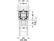 Hawa Junior 80B Mod FitSet 1Dr Std Bolt