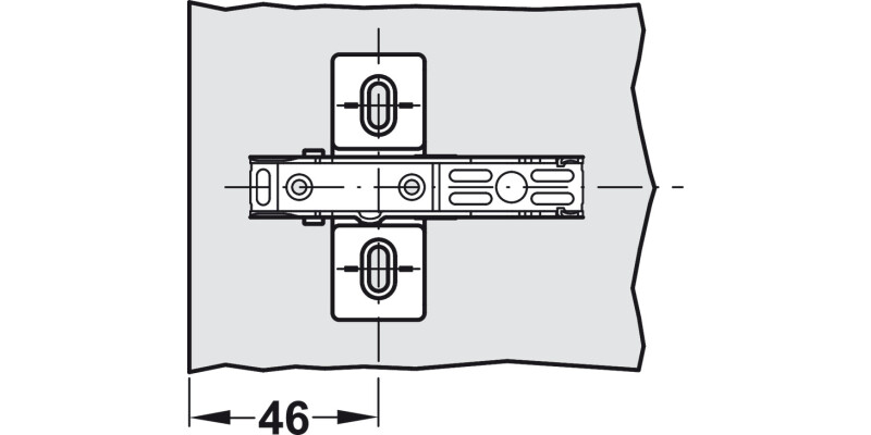 Tiomos Mirro 125D Hinge 3-8mm Tipmatic