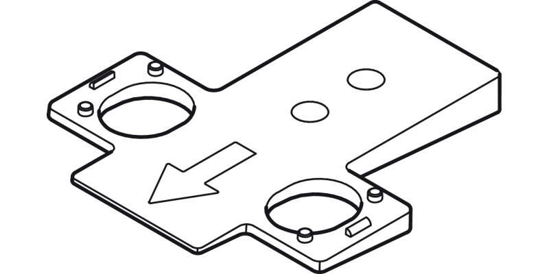 Tiomos Wedge +5D for Mounting Plates