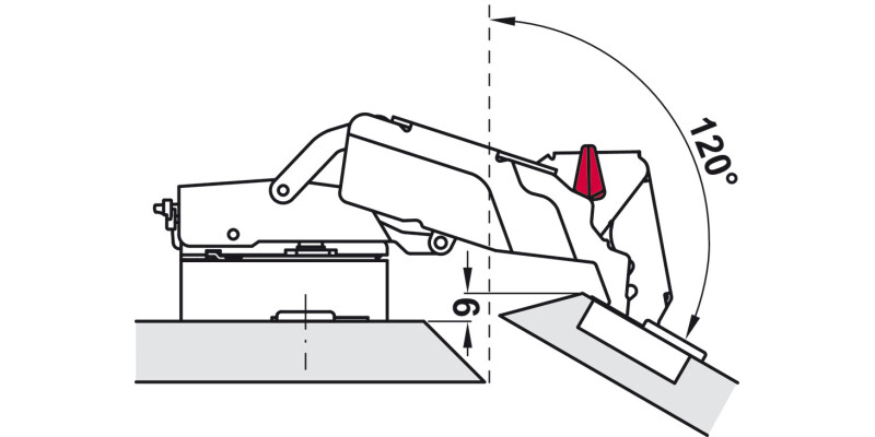 Tiomos 120D O.Angle Restraint 160D