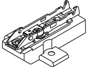 Tiomos 6mm Mounting Plate 2prt Click 2 Cruci Hos