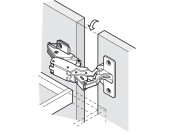 Tiomos 160D Hinge/Plate Set 2prt Hospa