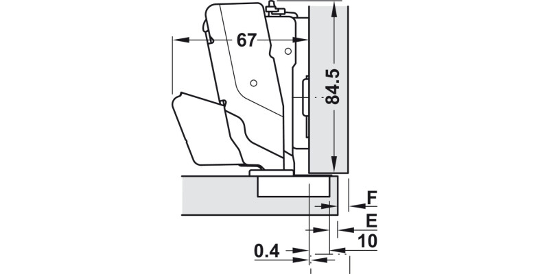 Tiomos 160D Hinge Click w SC SF Full