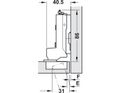 Tiomos 110D Hinge Click w SC SF Ins